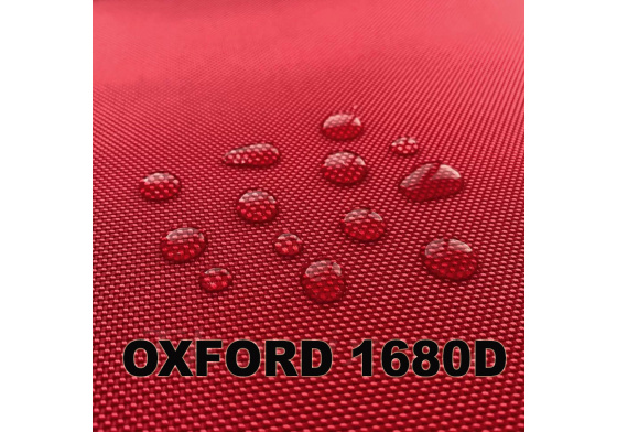 Vodotěsné látky CODURA  tlustá 1680D  červená