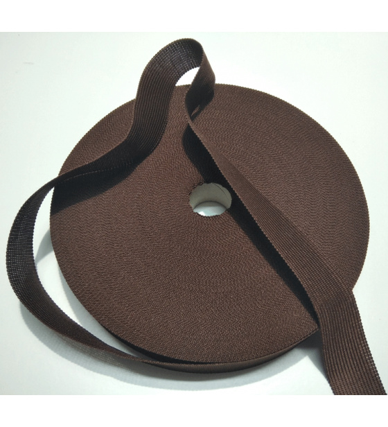 Lemovací proužek PES 25 mm barva hnědá