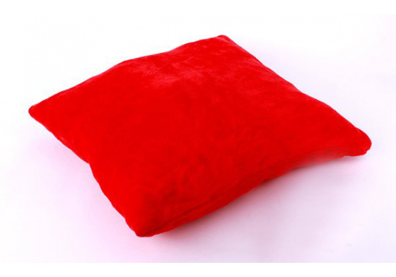 Microfleece Pillowcase UNI, RED variant, 40X40cm