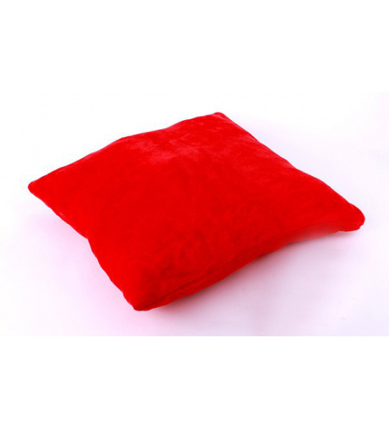 Microfleece Pillowcase UNI, RED variant, 40X40cm