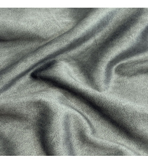 Velvet upholstery fabric Salvador Grey for furniture, by the meter - Pet Proof