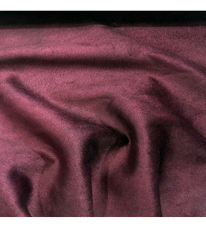 Velvet upholstery fabric Salvador Burgundy for furniture, by the meter - Pet Proof