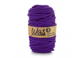 Cotton cord 9mm, 50m, purple 140
