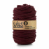 Cotton cord 9mm, 50m, burgundy 180