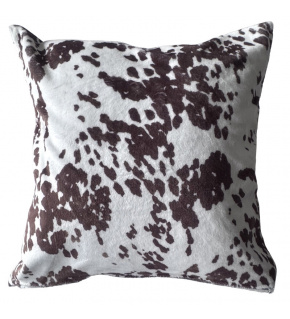Microplush Pillowcase Cow Variant Brown 40x40cm