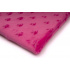 Minky fabric stars, 320 g/m², width 155 cm, by the meter, fuchsia