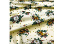 Christmas cotton fabric, by the meter, width 160 cm, Christmas motif on Yellow