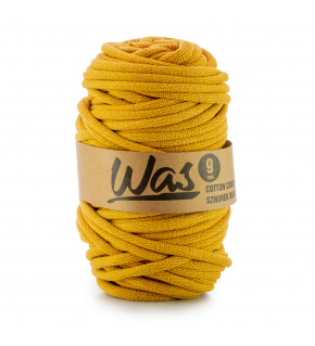 Cotton cord 9mm, 50m, mustard 080 Cotton cord 9mm, 50m, mustard 080