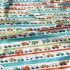 Children's cotton fabric by the meter Car on White