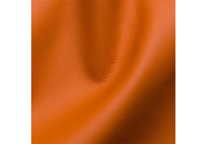 Eco-leather SOFT, color Orange 1120, faux leather by the meter