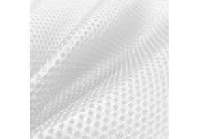 3D Mesh Knitted White 3D Mesh Knitted White