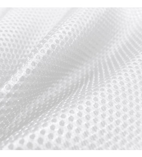 3D Mesh Knitted White