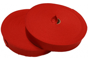 PES edging strip 15 mm color red