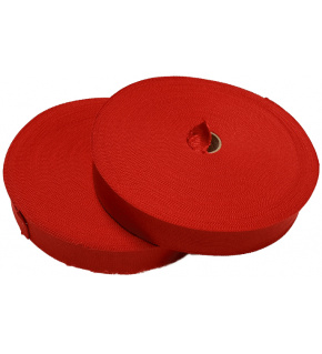 PES edging strip 15 mm color red