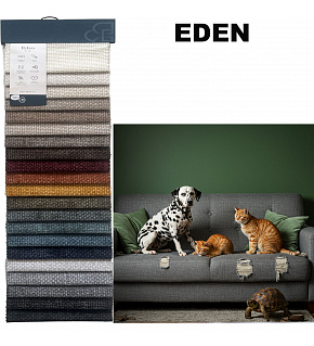 Sample of non-flammable upholstery fabrics Eden, 15x20 cm