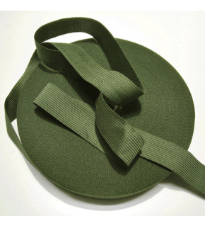 PES edging strip 15 mm color khaki