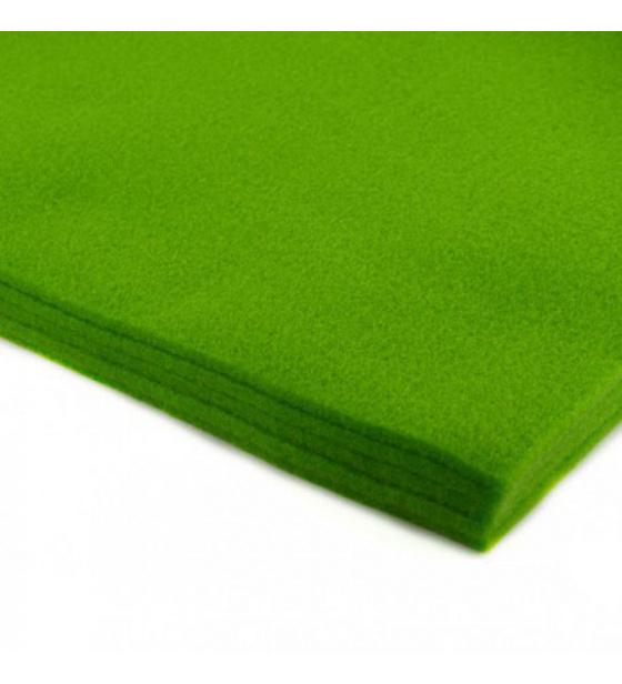 Decorative felt 3 mm color Green