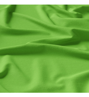 Solid-colored cotton fabric, 125 g/m², width 160 cm, green