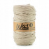 Cotton cord 5mm, 100m, light beige 320