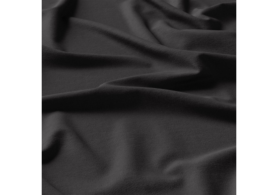 Solid color cotton fabric, color Black 504-1
