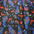 Waterproof fabric Kodura PVC coating 600D, 360 g/m², width 150 cm, navy blue