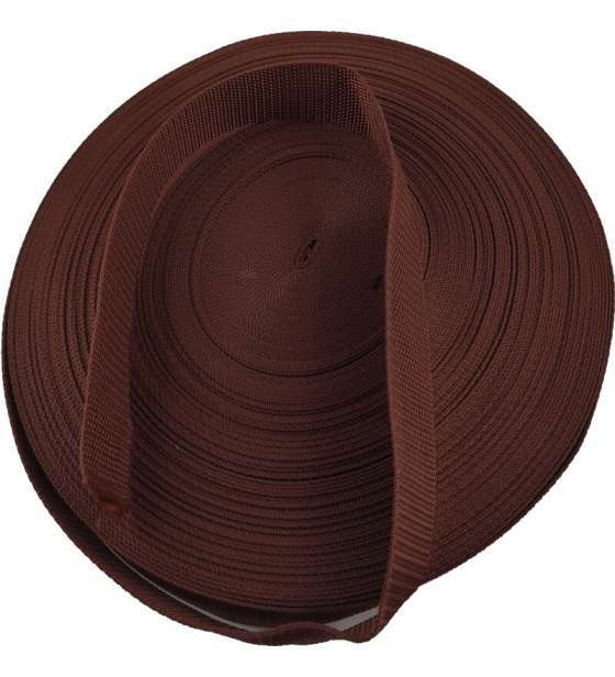 Polypropylene strap 25 mm brown (50 m package)