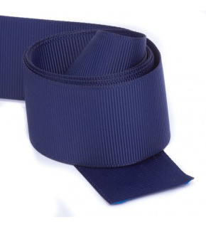 Grosgrain ribbon, dark blue, 30 mm, 50 m package
