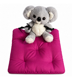 Waterproof garden seat cushion Oxford fuchsia, 40 × 40 cm