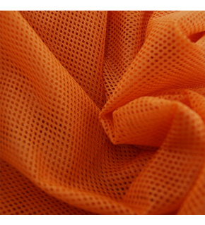 Polyester mesh for clothing Orange, 2x2mm eye