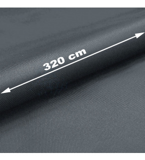 Water-repellent Oxford fabric with Teflon finish, 165 g/m², width 320 cm, graphite