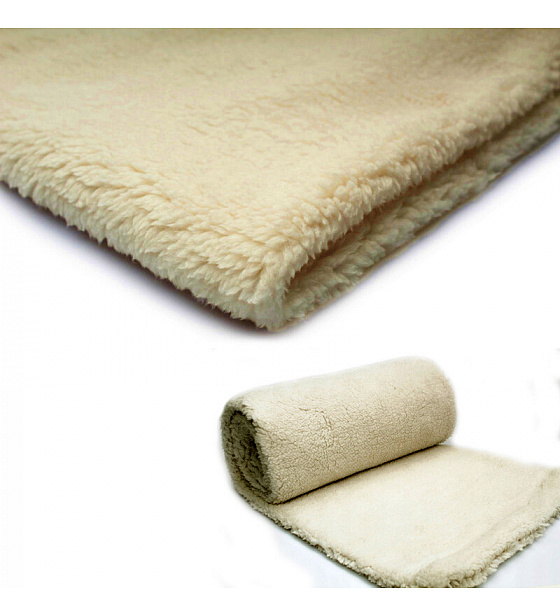 Minky LAMB color 02-ecru 1.7 m x 0.45 m