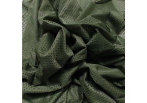 Polyester elastic mesh Tm. Olive, eye 2x2mm