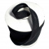 Cotton bias tape 18 mm color black