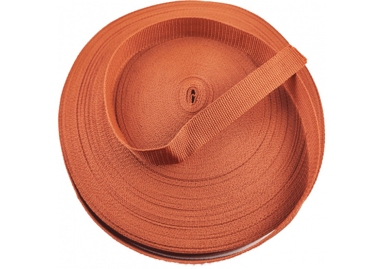 Polypropylene strap 30 mm lt. brown (packaging 50 m)