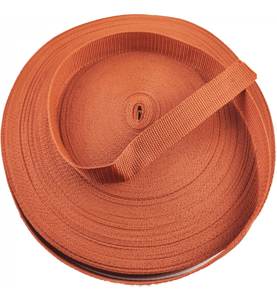 Polypropylene strap 30 mm lt. brown (packaging 50 m)