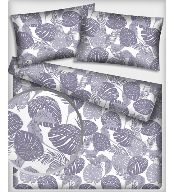 Dekorační dětská bavlněná látka vzor Džungle šedá 2