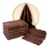 Darsi terry towel 50x100 cm, color chocolate