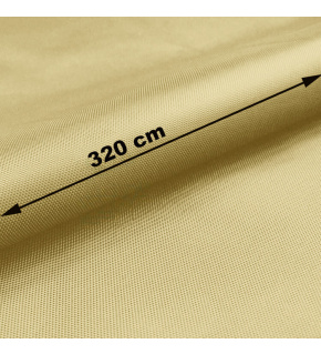 Water-repellent Oxford fabric with Teflon finish, 165 g/m², width 320 cm, beige