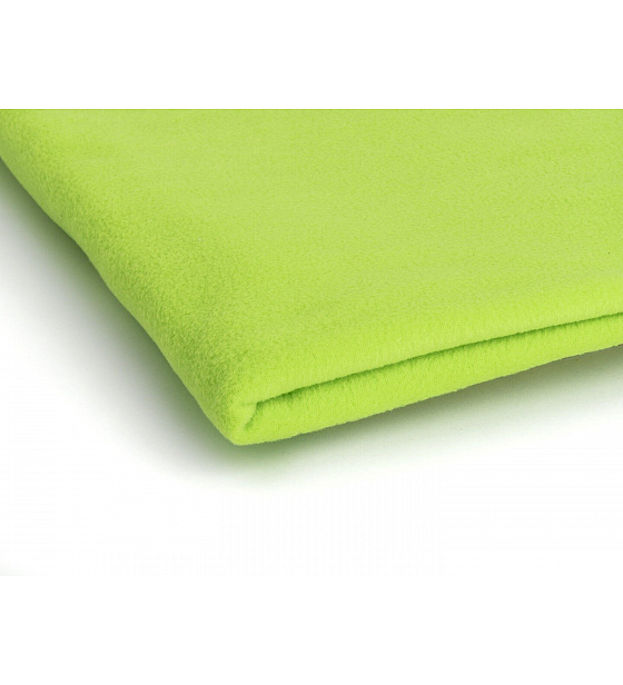 Microfleece fabric color celadon 1.55 m x 0.33 m