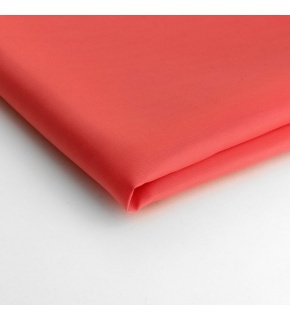 Fabric LINING POLYESTER color CORAL