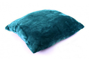 Velvet Pillowcase Color Turquoise, 40X40cm