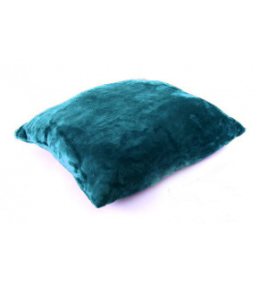 Velvet Pillowcase Color Turquoise, 40X40cm