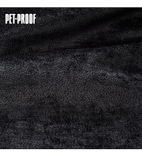 Aphrodite Black upholstery fabric for furniture, sold by the meter – Pet Proof