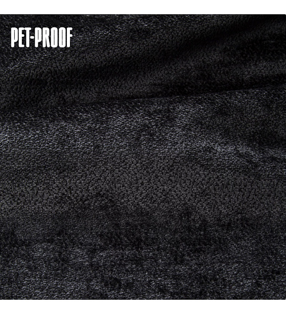 Aphrodite Black upholstery fabric for furniture, sold by the meter – Pet Proof