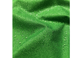 Water-repellent Oxford fabric with PU coating, 200 g/m², width 160 cm, green