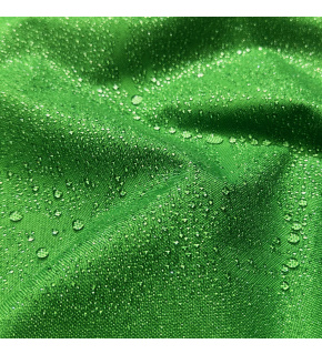 Water-repellent Oxford fabric with PU coating, 200 g/m², width 160 cm, green