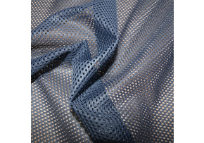 Polyester elastic mesh Navy, mesh 2x2mm