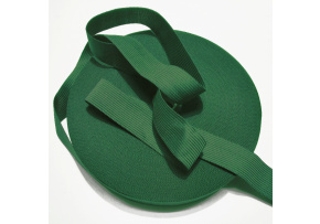 PES edging strip 25 mm color Dk. Green