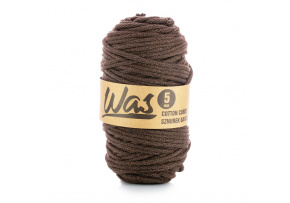 Cotton cord 5mm, 100m, brown 340