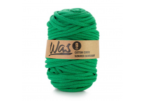 Cotton cord 9mm, 50m, color green 220